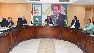 محافظ الفيوم ورئيس هيئة تنمية الصعيد يتابعان آليات الاستغلال الأمثل للمشروعات الخدمية