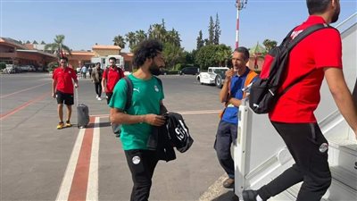 منتخب مصر يغادر مطار مراكش للعودة إلى القاهرة.. وفيتوريا يمنح اللاعبين راحة مسائية