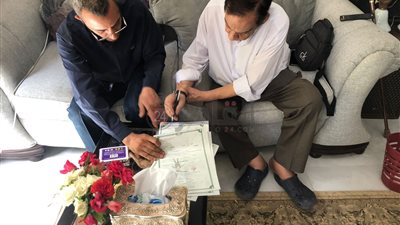 القرار من أجل ابنتنا.. أول تعليق من سماح القرشي على عودتها للموسيقار حلمي بكر وعقد قرانهما