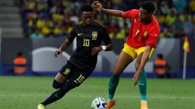 نتيجة مباراة البرازيل وغينيا الودية.. السليساو ينتصر برباعية