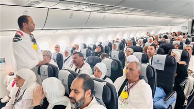 إلى رحاب النبي.. 1154 حاجًا يغادرون لأداء فريضة الحج اليوم