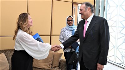  سفير المملكة يستقبل ممثل المفوضية السامية للأمم المتحدة لشؤون اللاجئين لدى مصر