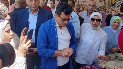 وزير الشباب والرياضة يفتتح مركز التخاطب والتكامل الحسي في العريش