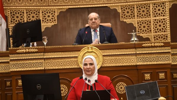 وزيرة التضامن أمام