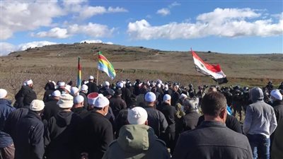 مواجهات عنيفة بين أهالي الجولان السوري وقوات الاحتلال الإسرائيلي
