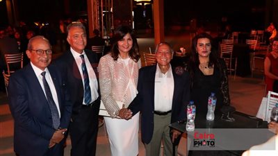 نبيلة مكرم ونيفين القباج في حفل السوبرانو أميرة سليم بمتحف الحضارة | صور