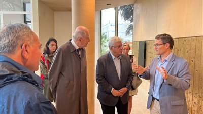 وزير التعليم العالي يتفقد بيت مصر في باريس| صور 