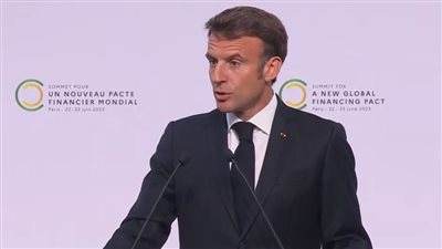 الرئيس الفرنسي يدعو لفرض ضرائب عالمية للمساهمة في مكافحة التغير المناخي
