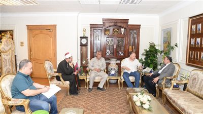 محافظ أسيوط يلتقي نائب رئيس جامعة الأزهر لمناقشة سبل التعاون المشترك