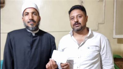 مسيحي يتبرع بصك أضحية في كفر الشيخ: عادة بعملها من 5 سنين.. وبوزع شنط رمضان مع إخواتي المسلمين 