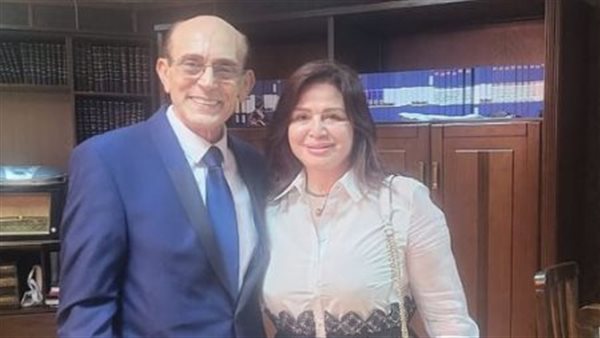 إلهام شاهين ومحمد