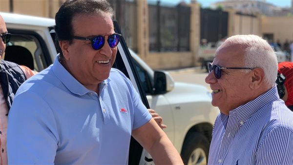 وصول وزير الصحة لـ