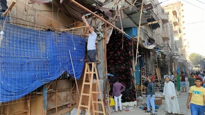 تحرير 320 مخالفة خلال حملة مكبرة لإزالة الإشغالات في المنيا