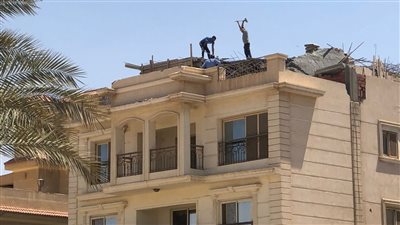 حملة بـ 6 أكتوبر لإزالة أعمال مخالفات البناء ومصادرة الأدوات المستخدمة