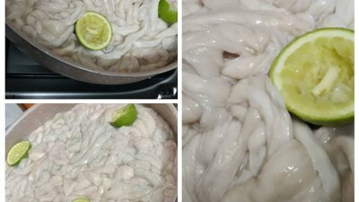 وصفة جديدة.. طريقة تنظيف الممبار من الدهون بالصور.. خطوات التنظيف بالدقيق والليمون