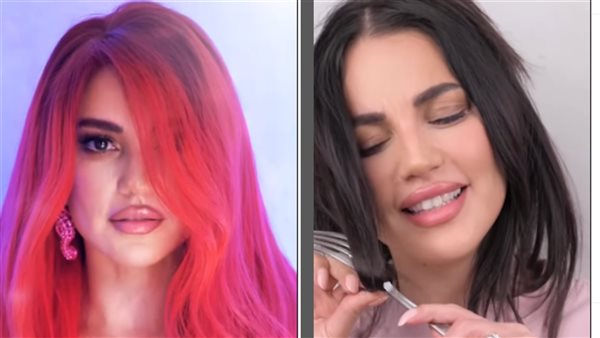 الفنانة درة