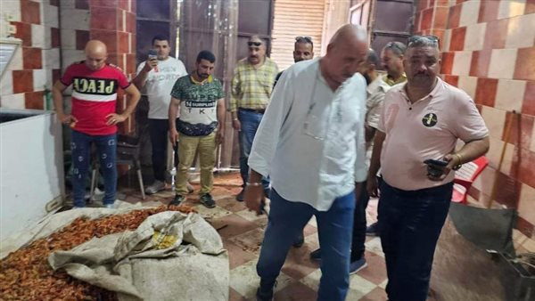 ضبط مصنع يستخدم قشر