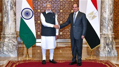 رئيس الوزراء الهندي: المحادثات مع الرئيس السيسي مميزة.. واتفقنا على تعزيز العلاقات الاقتصادية
