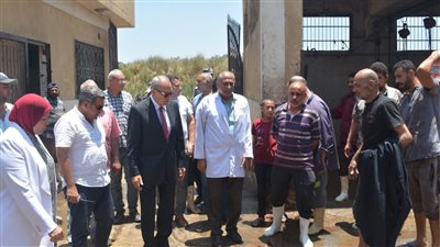 استعدادا لعيد الأضحى: محافظ القليوبية يتفقد المجازر للاطمئنان على جاهزيتها لاستقبال الأضاحي