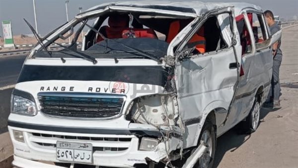 السيارة بعد الحادث