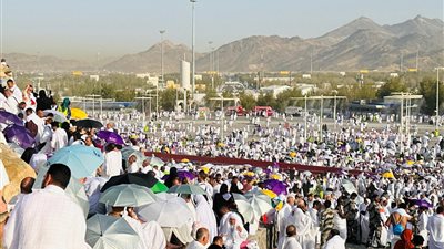 تمهيدًا لرمي الجمرات بمشعر منى.. نفير جاج الجمعيات الأهلية بعد غروب شمس يوم عرفات إلى مزدلفة