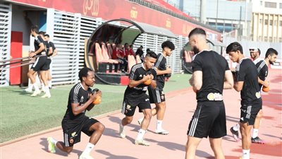 مران الأهلي.. محاضرة للاعبين وأبو عبلة يكشف تطورات حالة كريم فؤاد ومتولي