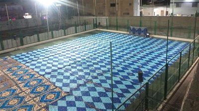 الانتهاء من تجهيز كافة الساحات المخصصة لأداء صلاة عيد الأضحى بسوهاج | صور