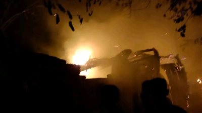 السيطرة على حريق 4 حظائر مواشي في المنوفية