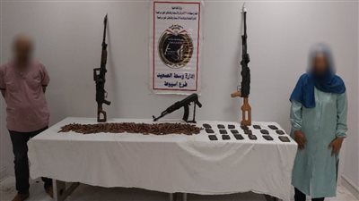 بنادق قناصة وجرينوف.. القبض على 6 أشخاص لاتهامهم بالإتجار في بالأسلحة النارية