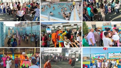 مدن بني سويف تستقبل المواطنين ضمن مبادرة العيد أحلى بمراكز الشباب