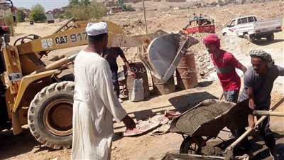 إزالات فورية لـ 4 حالات تعد ورفع التراكمات والمخلفات في أسوان