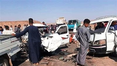 ارتفاع وفيات حادث طريق إدفو - مرسى علم إلى 3.. وإصابة 42 