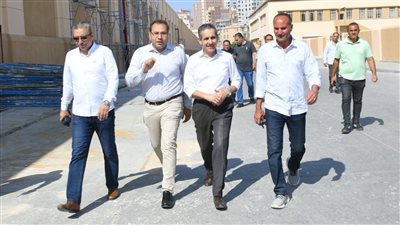 محافظ الغربية يتابع أعمال التطوير بشركة غزل المحلة