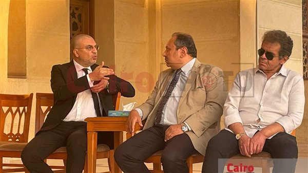 عزاء إيهاب أبو زيد