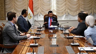 وزير الرياضة يستقبل منظمي استضافة بيب جوارديولا│صور