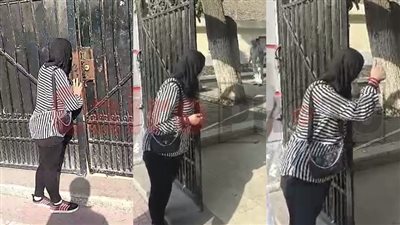 الأمومة كنز لا يفنى.. ولية أمر تتابع إجراءات تفتيش نجلها قبل امتحان الاستاتيكا: بالراحة عليه| فيديو