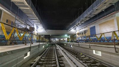 القومية للأنفاق تعلن معدلات تنفيذ محطة السودان ضمن المرحلة الثالثة بـ الخط الأخضر | صور