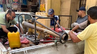 حملة مكبرة لمكافحة القوارض والحشرات بمنطقة العرب القديم بحي المناخ | صور 