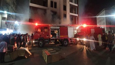 السيطرة على حريق شقة سكنية بالكيت كات