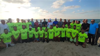 محافظ شمال سيناء يشهد مبادرة صيفك عندنا على ساحل البحر بالعريش