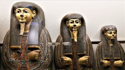 عددها 15 تابوتًا.. المتحف المصري بالتحرير يعرض مجموعة من التوابيت | صور 