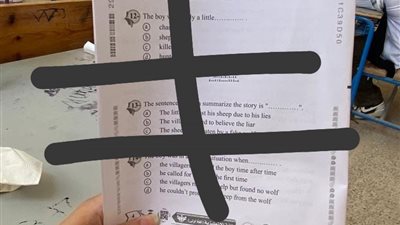 نشرتها بالباركود ورقم الجلوس.. التعليم: جار التوصل للطالبة ناشرة امتحان الإنجليزي من داخل اللجنة| خاص
