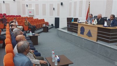 جامعة بنها تناقش تطوير منظومة الطلاب الوافدين بالجامعات المصرية