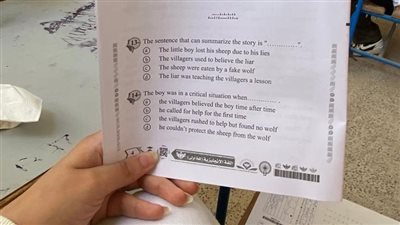 بعد نشر القاهرة 24.. التعليم: ضبط الطالبة ناشرة صور امتحان الإنجليزي بعد دقائق من النشر