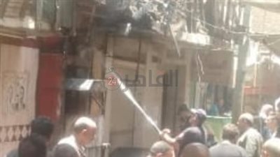 مصرع شخصين في حريق مطعم بطوخ | صور