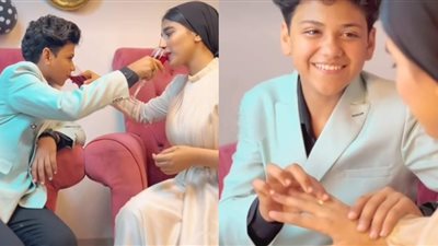إحنا شكلنا عنسنا.. سخرية على مواقع التواصل بسبب خطوبة طفلين في عمر 13 سنة