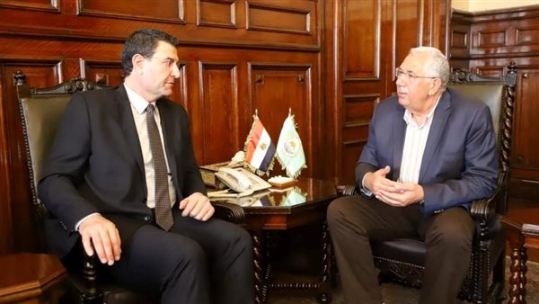 وزير الزراعة ونظيره