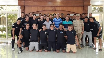 منتخبات الناشئين لكرة اليد تدخل معسكرا مغلقا بقاعدة محمد نجيب