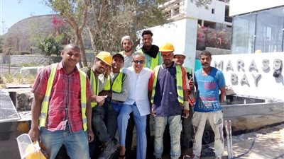 يعكس مناخ الاستثمار.. العبار يحرص على قضاء الصيف في الساحل الشمالي مع العمال: جنة الله على الأرض