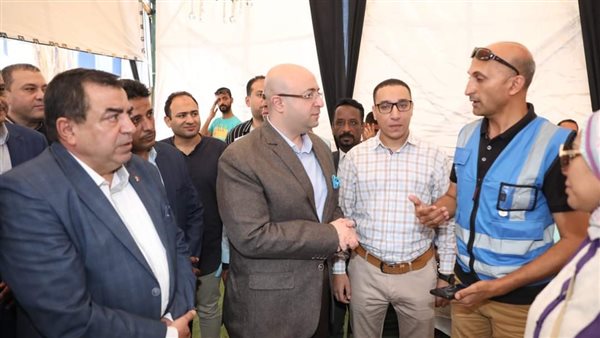 محافظ بني سويف يتفقد